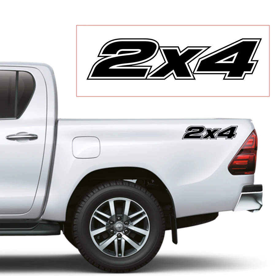 

for all car customize decals 1PC rear trunk personal 2x4 protect scratch modified graphic vinyls car accessories decals