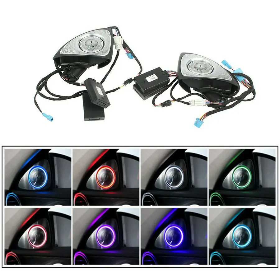 

3D Rotating Tweeters Treble Coaxial Speaker For Benz W213 W205 W222 GLC X253