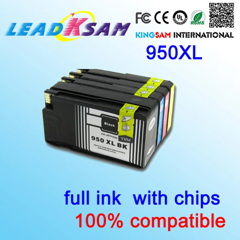 Чернильный картридж 950XL совместимый с hp950 951 Officejet Pro8100 8600 8630 8610 8620 8680 8615 8625 950 |