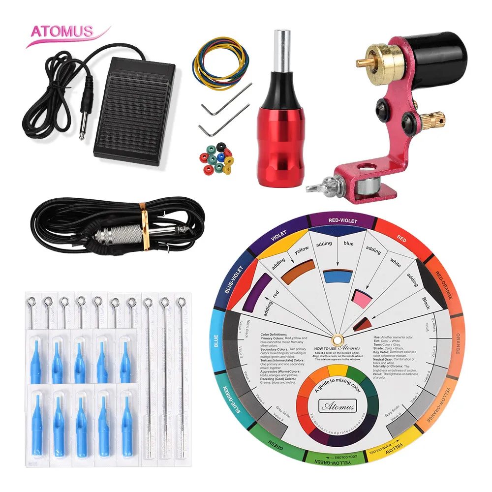 

Tattoo Machine Rotary Kit Machines Rotary Pen Machinery Tatoo Set Rotativa Tatuar Kits Profesional Pro Quit Tatuajes Tatoo Tools