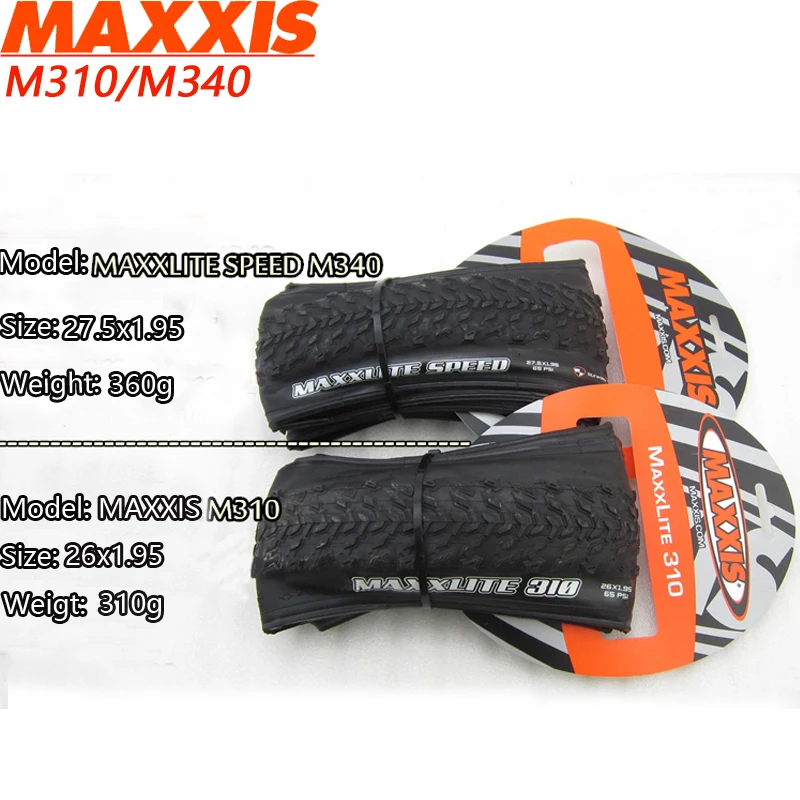 

MAXXIS Bicycle Tires 27.5*1.95 Ultralight 360g 170TPI Anti Puncture MTB Tyres 27.5 Mountain Bike Folding Tyre