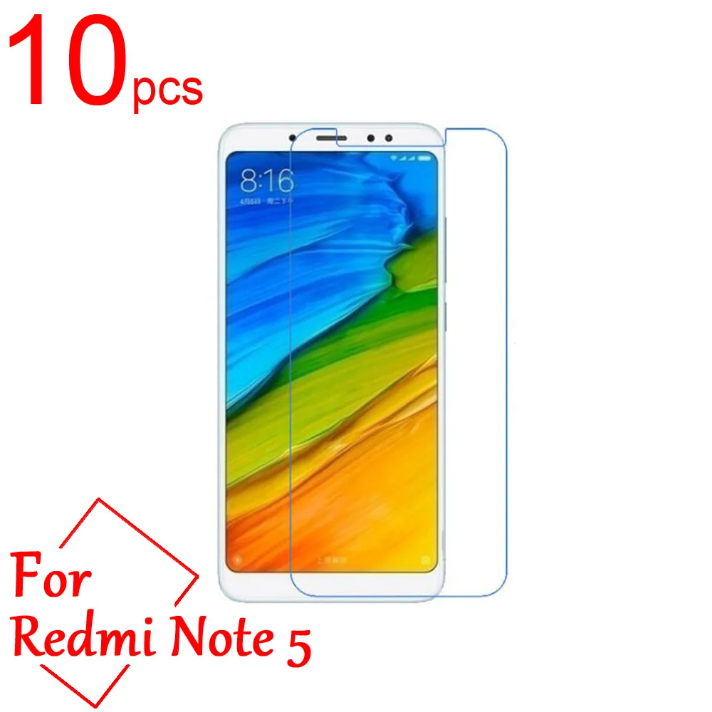Прозрачная/матовая/нано Противоударная Защитная пленка для ЖК экрана Xiaomi Redmi note 5