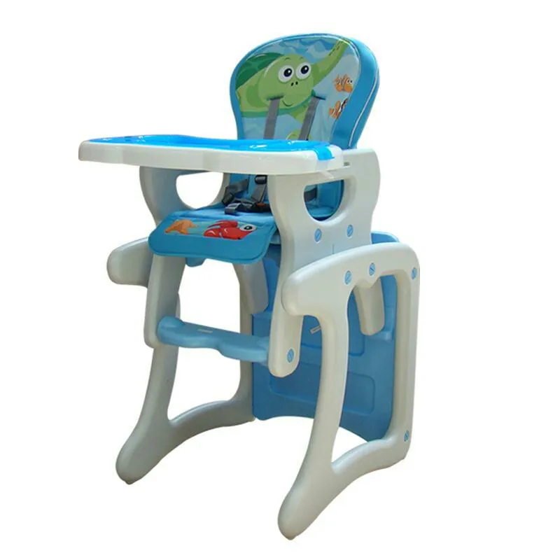 Многофункциональный Детский стульчик для кормления, Пластик детское сиденье для столовой, eat исследование стол и стул для детей, мама Sandalyesi