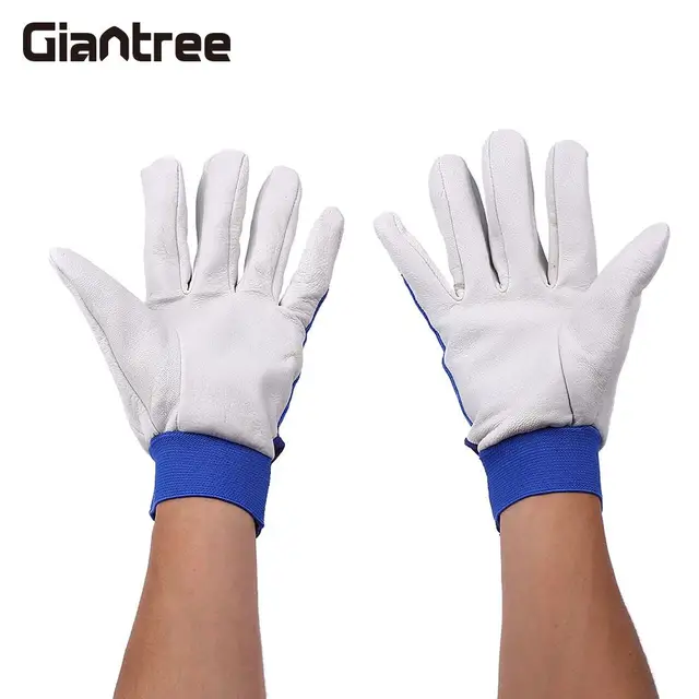 1Pair Work Welding Gloves Fireproof Heatproof Welders Security Protection