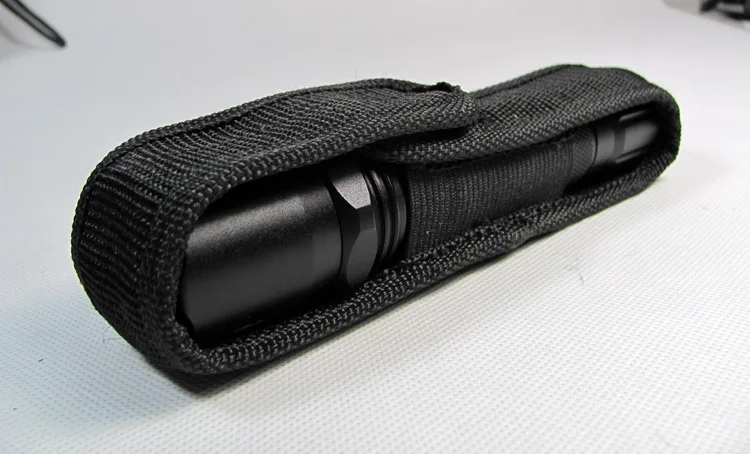 

200 шт./лот чехол для фонарика, нейлоновый чехол для фонарика, держатель для фонарика с ремнем, фонарик с волшебной лентой, чехол для кемпинга, походов, lin2626