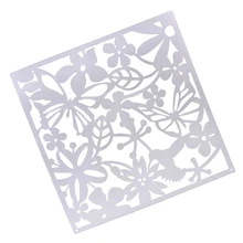 Упаковка из 4 шт. птица цветок висячие экран комнаты разделительная панель стены дома белый