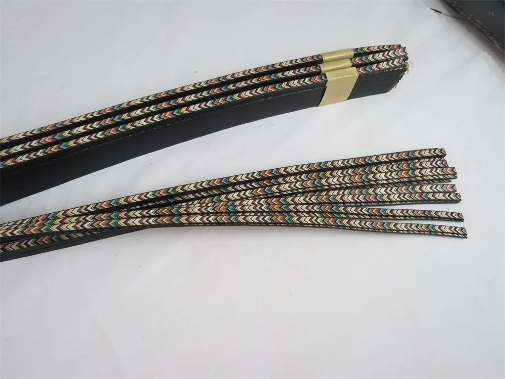 

25STRIPS LUTHIER guitar FIGURED BINDING C-97, 6mm x1.2mm thick and 880mm long