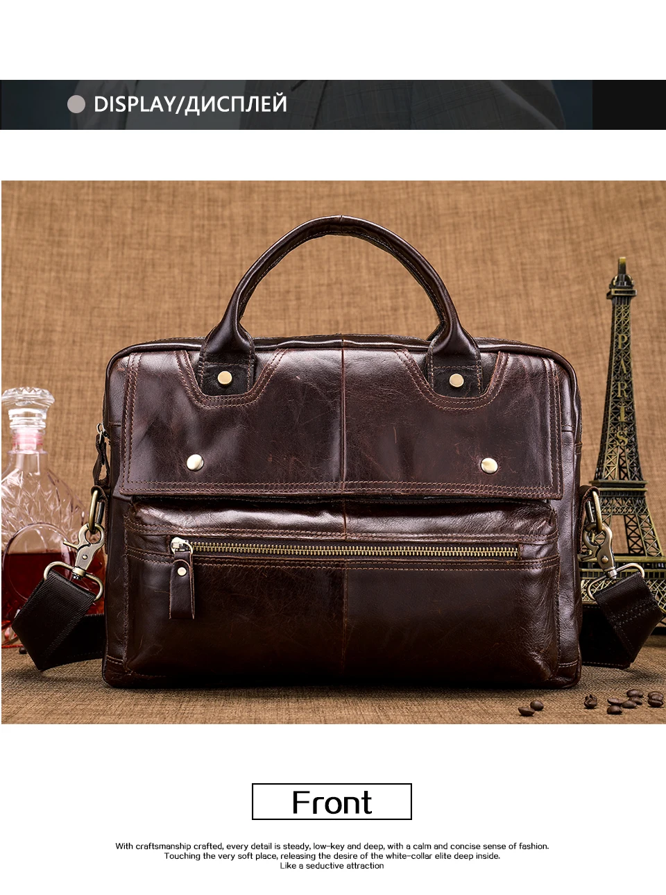 Messenger Bag Men's Genuine Leather Casual Crossbody Bags for Men Shoulder Bag Men Bags Business Leather Man Handbags 8508 (9)
