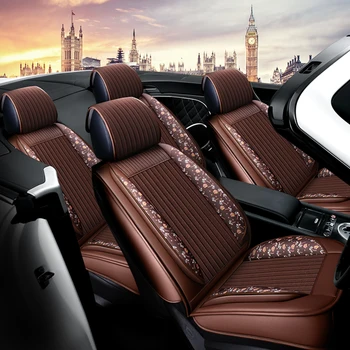 

OUMANU 2018 new arrival Car Seat Cushions Car pad Car Styling Car Seat Cover For Peugeot 206 207 2008 301 307 3008 408 4008 508