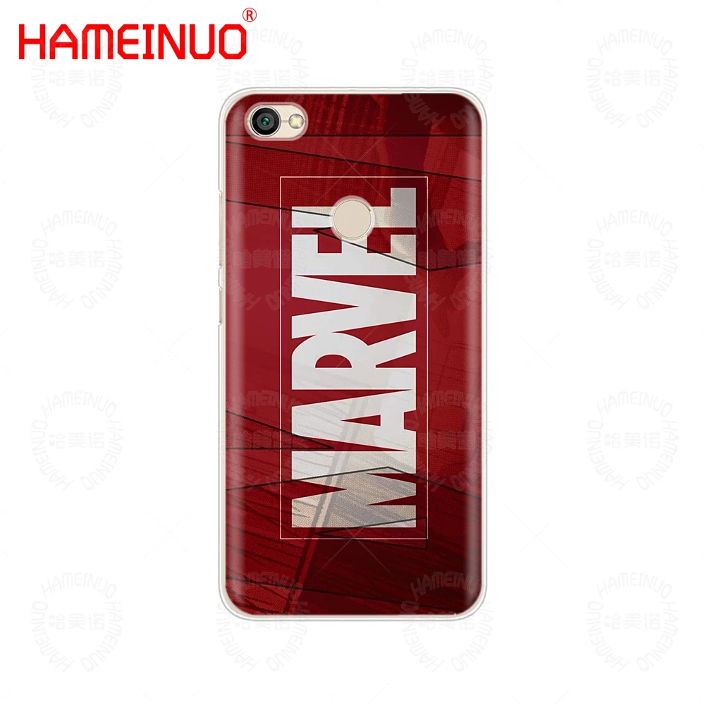 HAMEINUO Marvel Superheroes Cover phone Case for Xiaomi redmi 5 4 1 1s 2 3 3s pro PLUS redmi note 4 4X 4A 5A