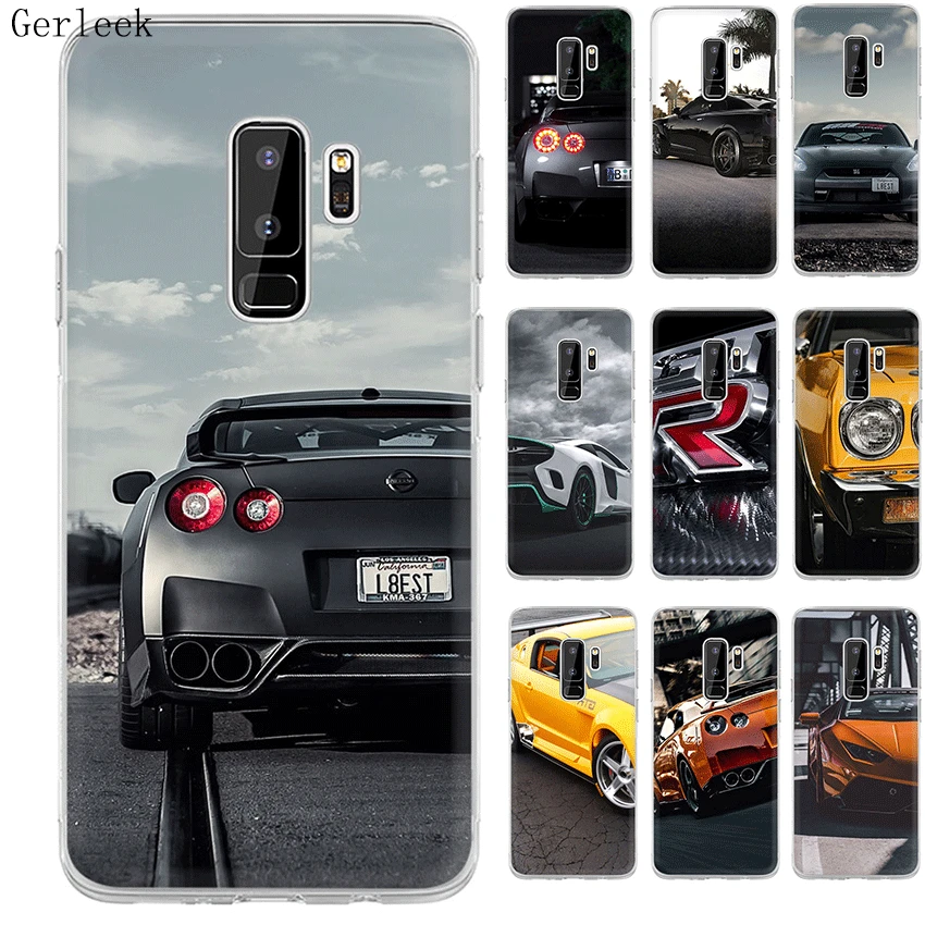Desxz GTR спортивный автомобиль чехол для телефона для samsung Galaxy S3 S4 S5 S6 S7 край S8 S9 S10 S10e Plus Note 8 9 крышка