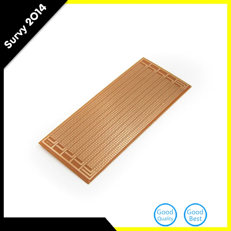 1 шт. DIY Прототип PCB универсальная матрица печатная плата Макет 8 5x20 см 85x20мм|breadboard
