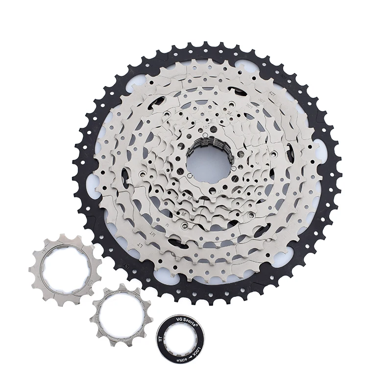 11-50T кассета 10 скоростей mtb велосипед свободного хода Звездочка cdg 50T cog велоцидад горный велосипед свободного хода Сверхлегкий 586g vg 10