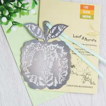 

20pcs Silver Plated Stainless Steel Cartoon Printed Bookmark For Wedding Baby Shower Party Birthday Favor Gift