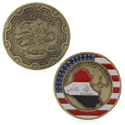 2018 святой Георгий молитесь за нас памятная монета цинковый сплав Памятная коллекция монет нет-монеты иностранных валют подарок JUL18_17