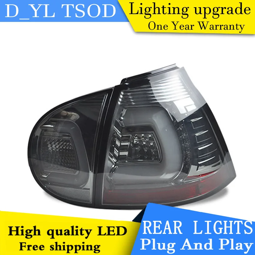 

Car Styling Tail Lamp for VW golf 5 mk 5 LED Tail Light 2003-2008 New Altis LED Rear Lamp LED DRL+Brake+Park+Signal Stop Lamp