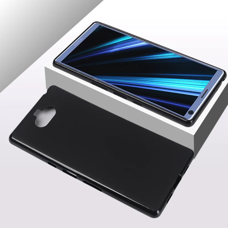 Мягкий чехол для sony Xperia XA3 силиконовый задняя крышка телефона ТПУ Защитная |