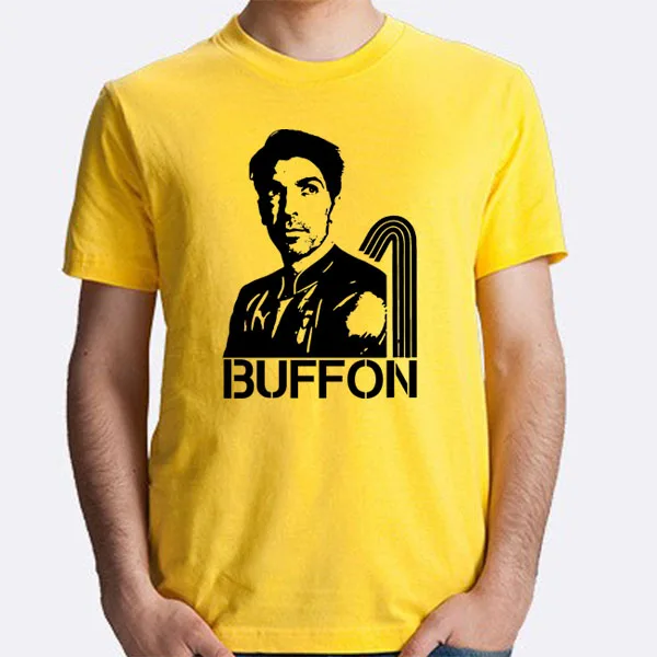 2018 летняя Легенда Gianluigi Buffon 1 Мужская футболка мужские повседневные футболки с