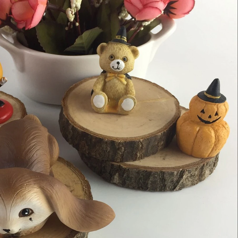 3 шт./пакет DIY Изделия из дерева творческий дом моды украшения из натуральных перьев дерева из серии "сделай сам" чипы ремесла материалы чистый Незаконченные деревянные двери