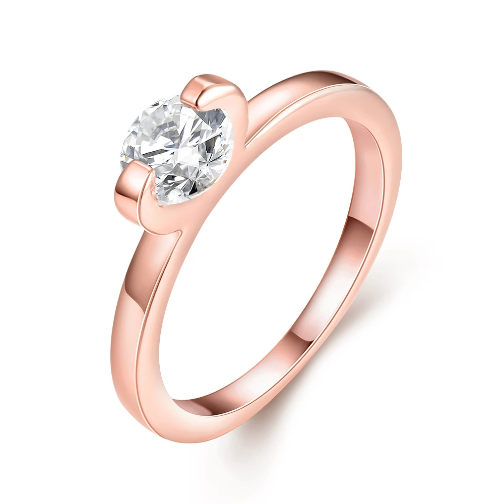 

Fashion Women Rings 2016 Female Silver With heart-shaped white stone ring send to girlfriend for party factory direct sale