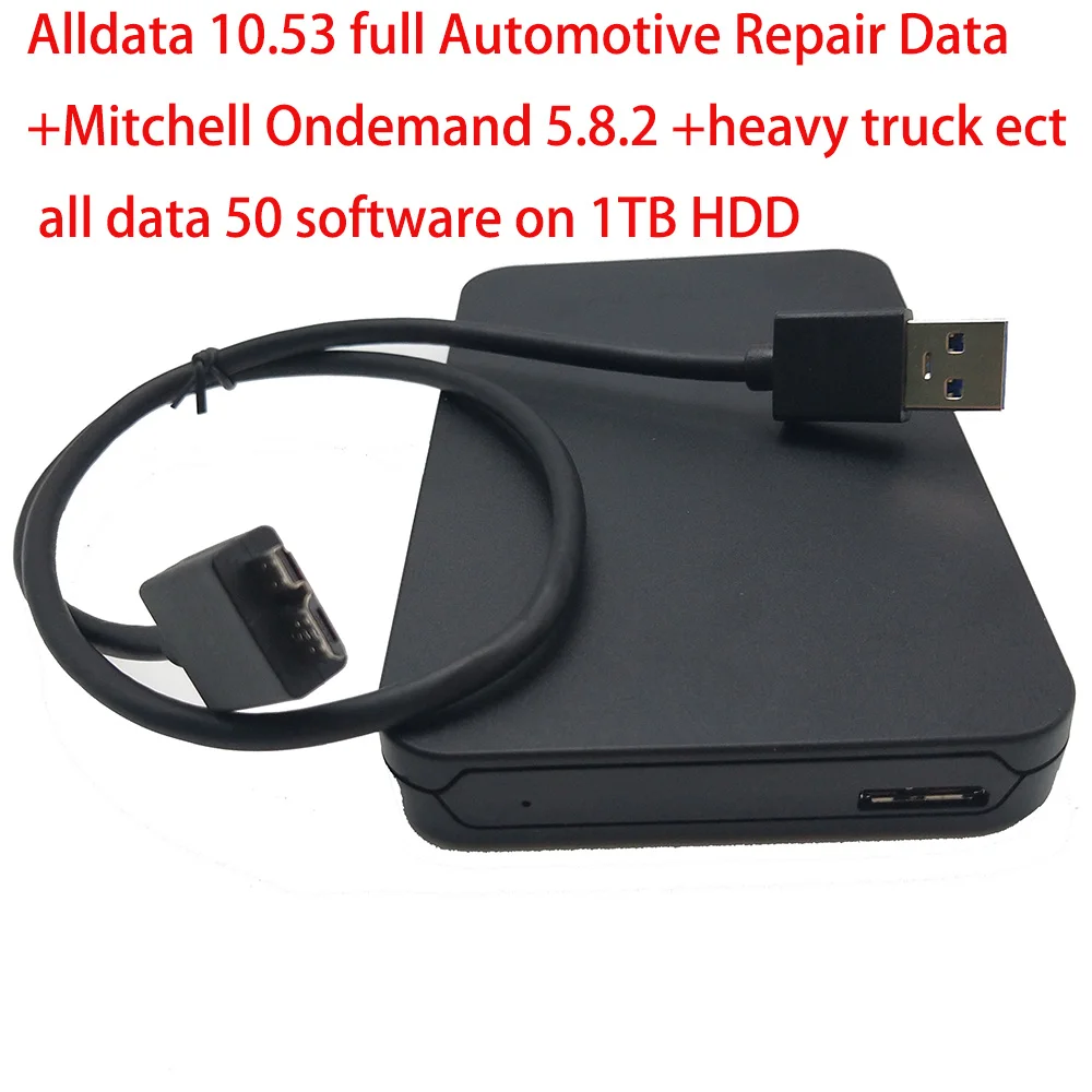 Alldata Software alldata 10.53 mitchell ondemand auto repair software vivid workshop atsg elsawin5.3 50in1tb hdd