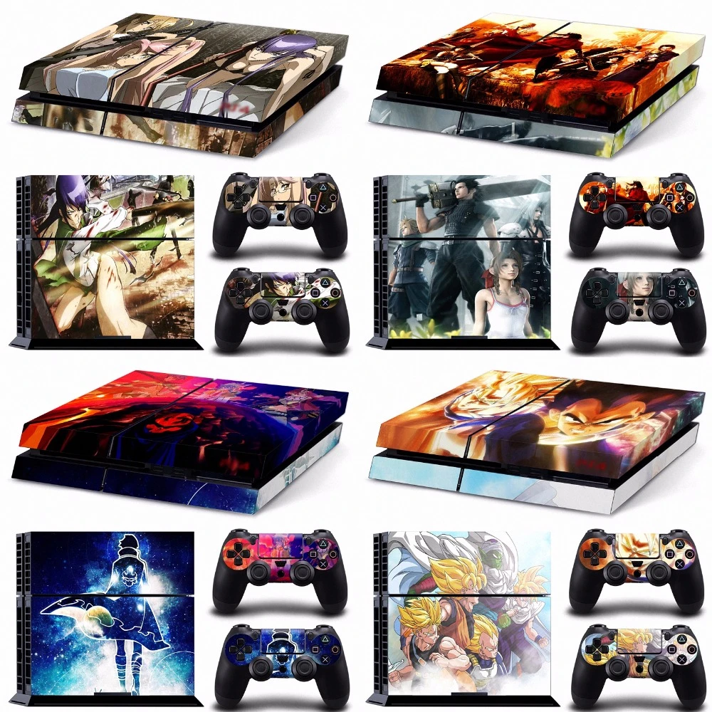 Final Fantasy Black Goku Ps4 Skin Dragon Ball Akame Ga Kill Game Ps4 Skin  Sticker For Sony Playstation 4 Sticker Wrap Decal|stickers for|stickers for  sonystickers stickers - AliExpress