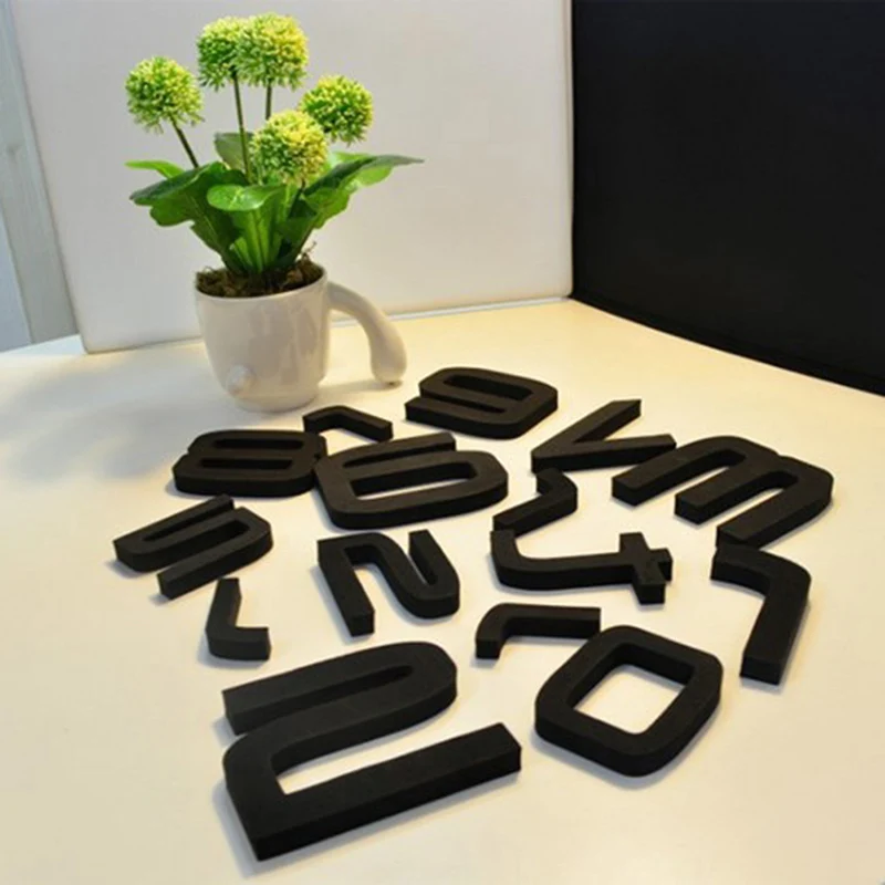 

Luxury DIY Large Wall Clock 3D Mirror Surface Sticker Home Room Decoration