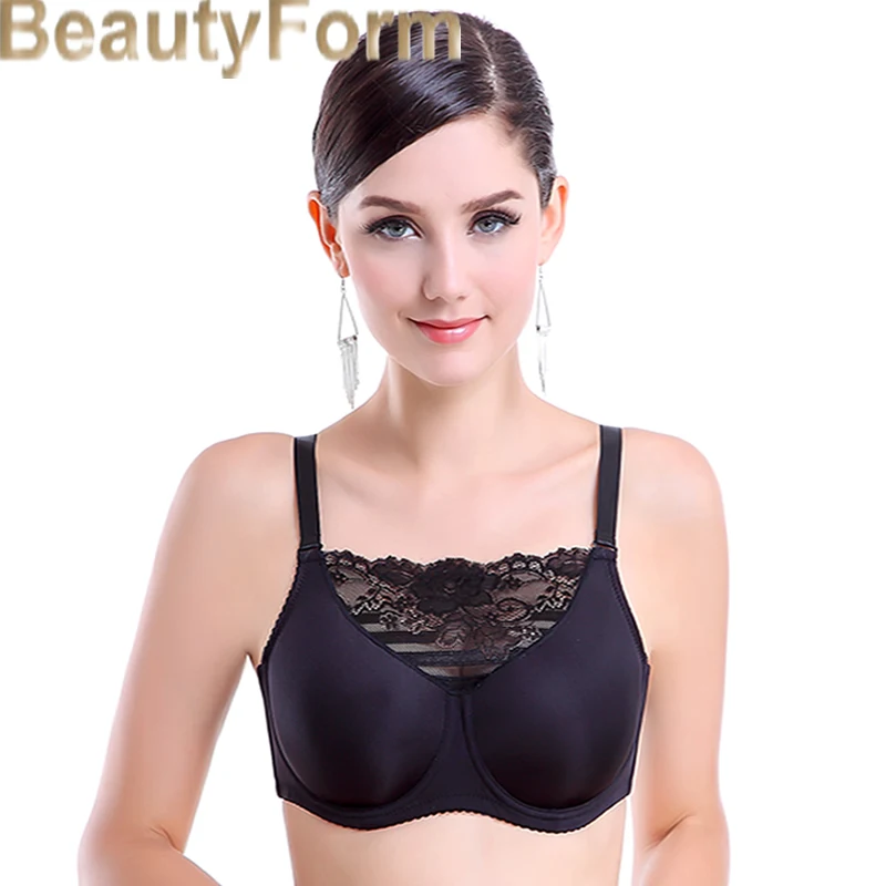 8486Mastectomy Bra Comfort Pocket Bra for Silicone Breast Forms Artificial Breast Cover