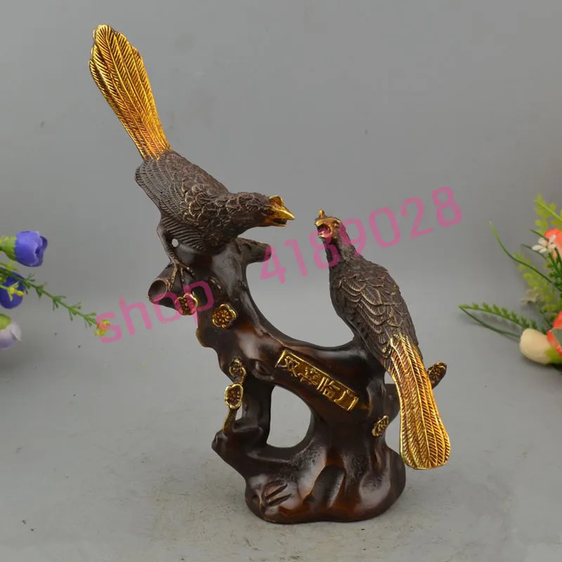 

Pure red copper gilded, Qing Dynasty Qianlong year system, Happiness appears on the eyebrows ornament, antique collection.