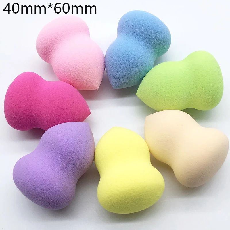 

40*60mm Gourd-Shaped Makeup Sponge Three-Dimensional Latex Powder Puff Makeup Beauty Tools Maquiagem