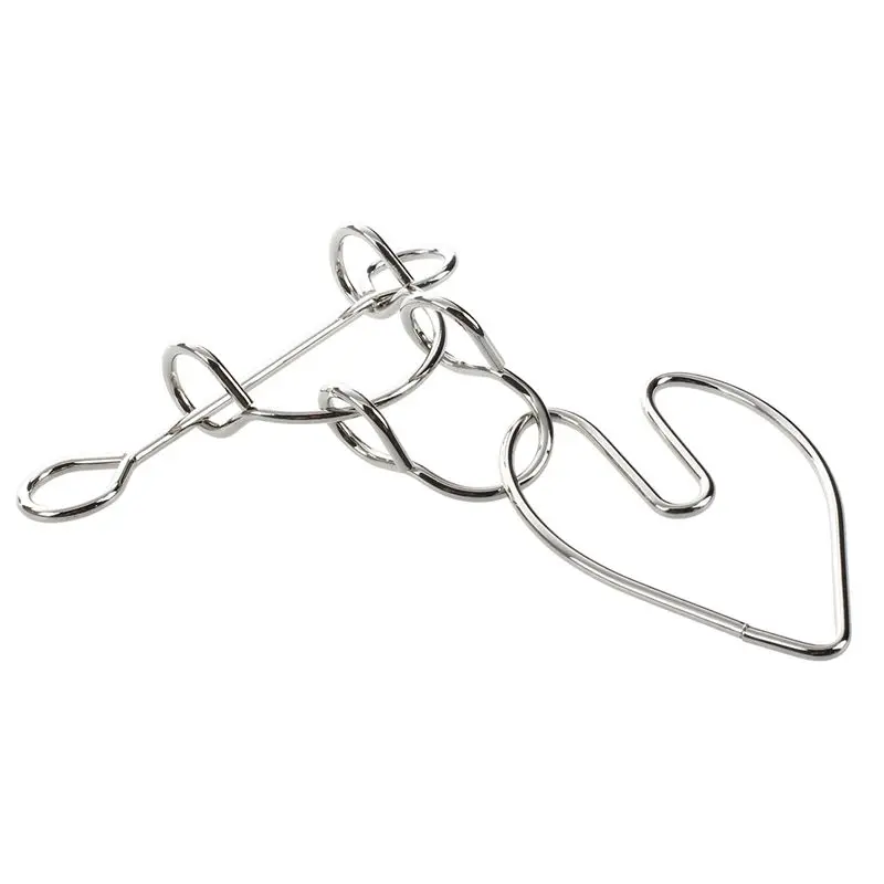  Heartbreak Wire Brain Teaser Metal Puzzle Developing educational toys Kids Toy Baby Education Playt - 33049267979