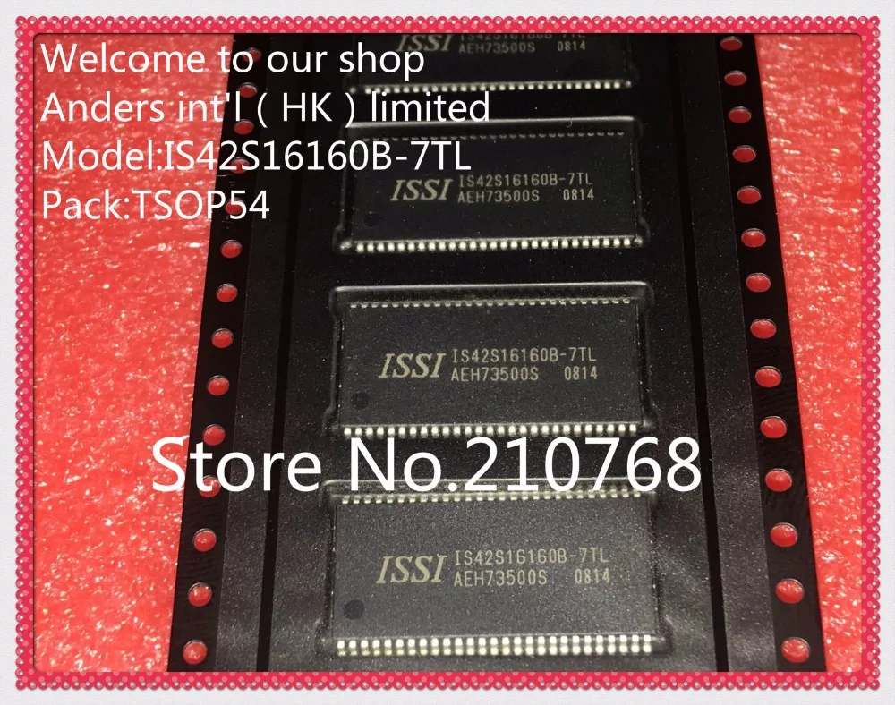 10 шт./лот IS42S16160B-7TL IS42S16160B IS42S16160 TSOP54 | Электронные компоненты и принадлежности