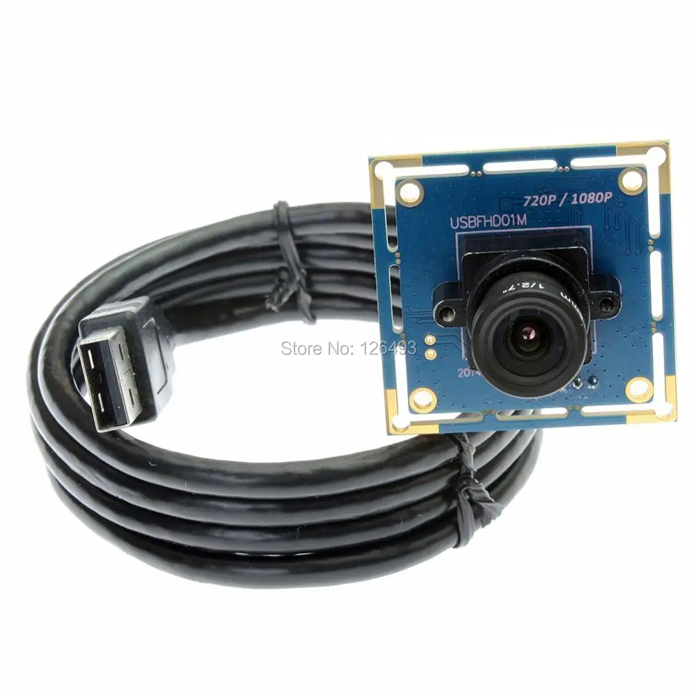 Бесплатная доставка 2.0 CMOS OV2710 MJPEG/yuy2 2.8 мм объектив высокой скоростью, высокое разрешение, высокая частота кадров USB2.0 модуль камеры