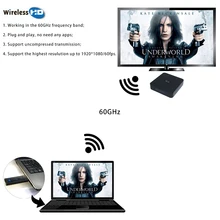 measy W2H Wireless WiFi Display Dongle Receiver 1080P HDMI TV Stick DLNA Airplay Miracast for PC SmartPhones to HDTV Monitor