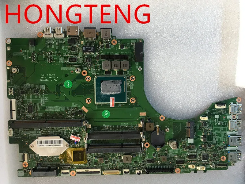 

Оригинальная материнская плата для ноутбука MSI GT72 MS-17811 SR1PX i7-4710HQ sr15e i7-4700hq sr1q8 Test OK