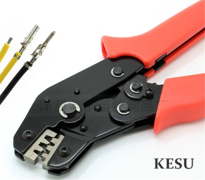 

4.2mm connector plug terminal spring clamp terminals Crimping Tool pliers For 5557 5559 half gold plate crimp pin terminals pin