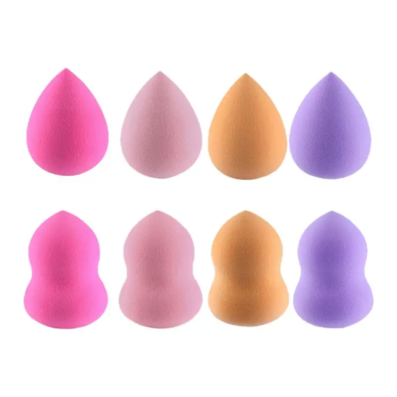 4 шт макияж основа смешивание губок пудры Гладкие инструменты