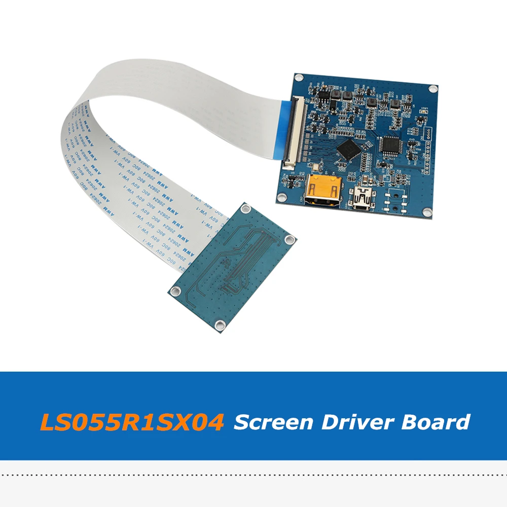 SLA DLP ANYCUBIC Photon Запчасти для 3D принтера 5 ''LS055R1SX04 дисплей с HDMI на MIPI контроллер