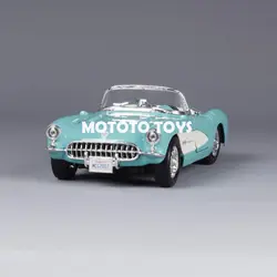 1957 Chvrolet Corvette 1:24 Масштаб литые игрушечные машинки Высококачественная коллекция детские игрушки подарок