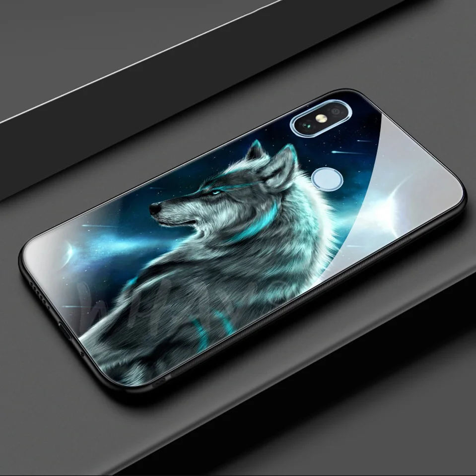 Tempered Glass Case For Xiaomi Redmi Note 5 Pro 4X Coque Silicone Luxury Back Cover Case For Xiomi Xiaomi Mi A1 8 Redmi 5 Plus   (13)