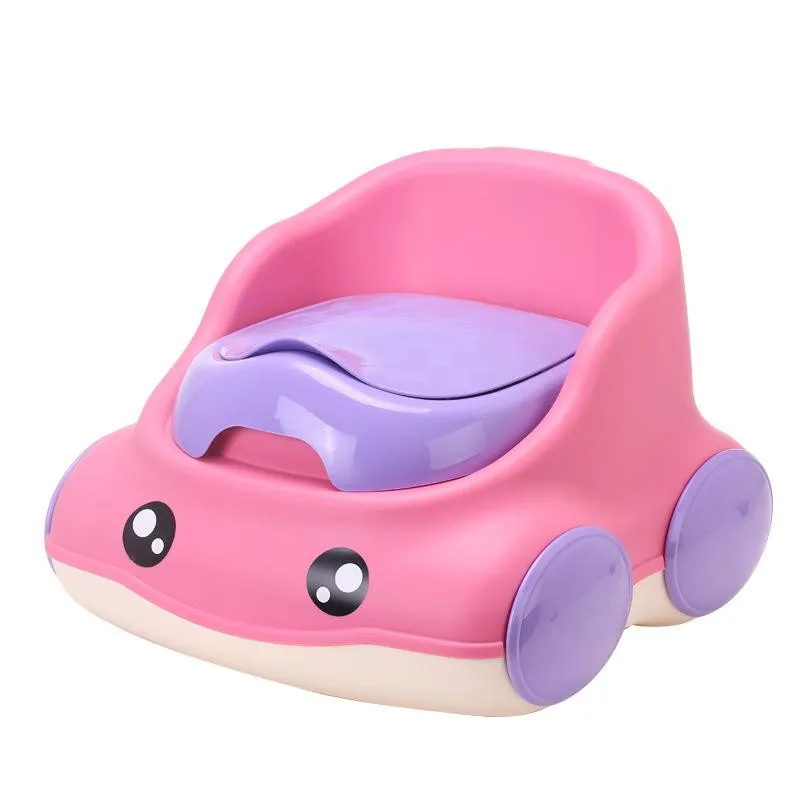 0-9 Years Old Kids Cute Car Toilets Baby Portable Toilets Training Bebe Potties&Seats Baby Girl's WC Baby Boy's WC MT004803