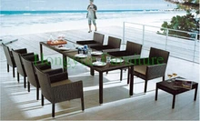 Wicker dining sets furniture manufacturer in China