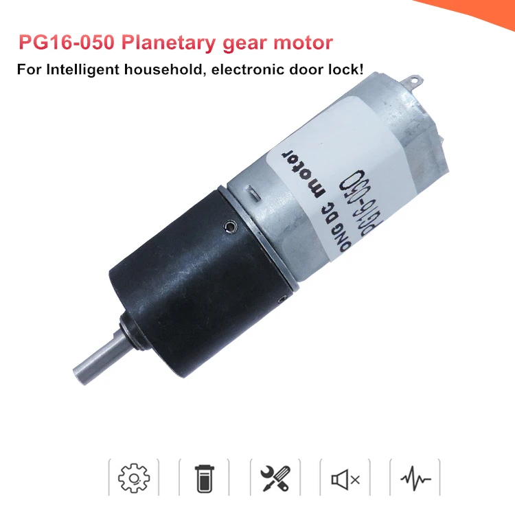 Pg16050 Reduction Motor 6v Electric Toy Dc Gear Motor For