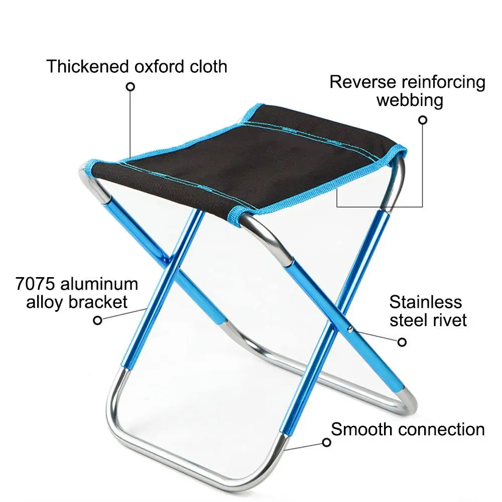 Складное кресло на улицу 7075 Алюминиевый сплав рыболовный стул для барбекю складной стул портативный поезд мазар кемпинг стул столы