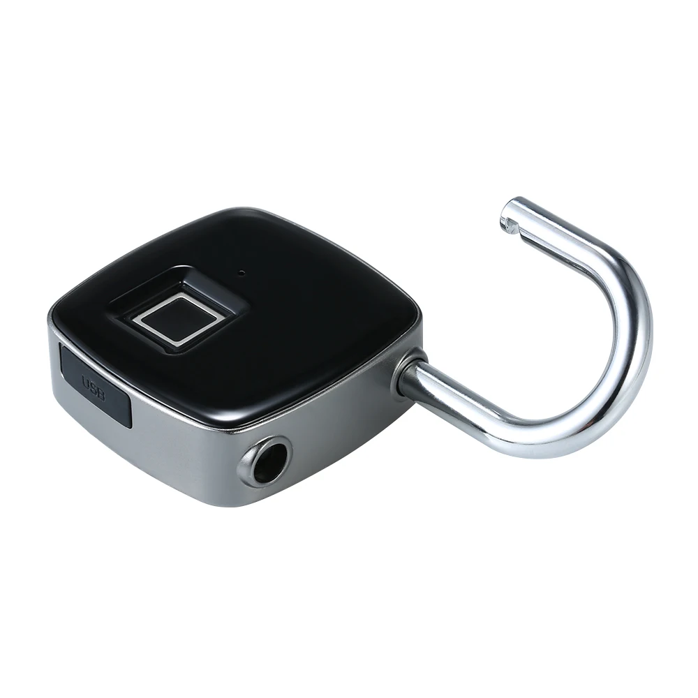IMPORX Умный Замок без ключа с защитой от отпечатков пальцев, Противоугонный USB Перезаряжаемый новейший IP65 Водонепроницаемый замок для двери, Чехол для багажа