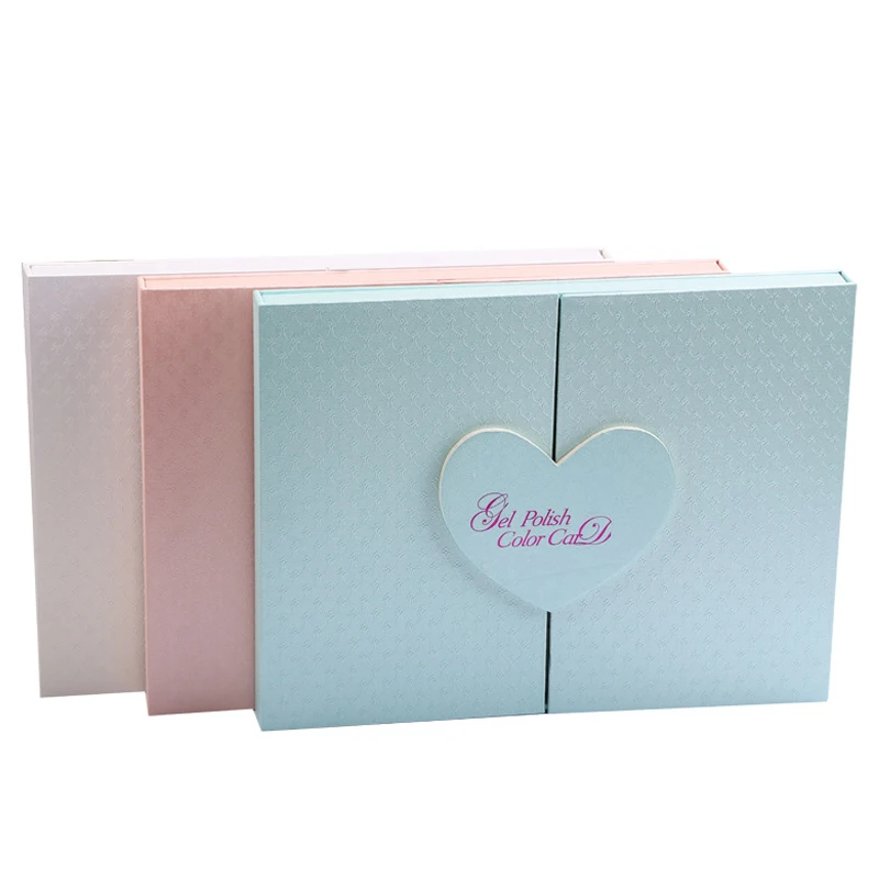 

126 Color/Book Beauty Salon Display Cards Nail Polish Color Card Template False Nail Tips Salon Art Tools