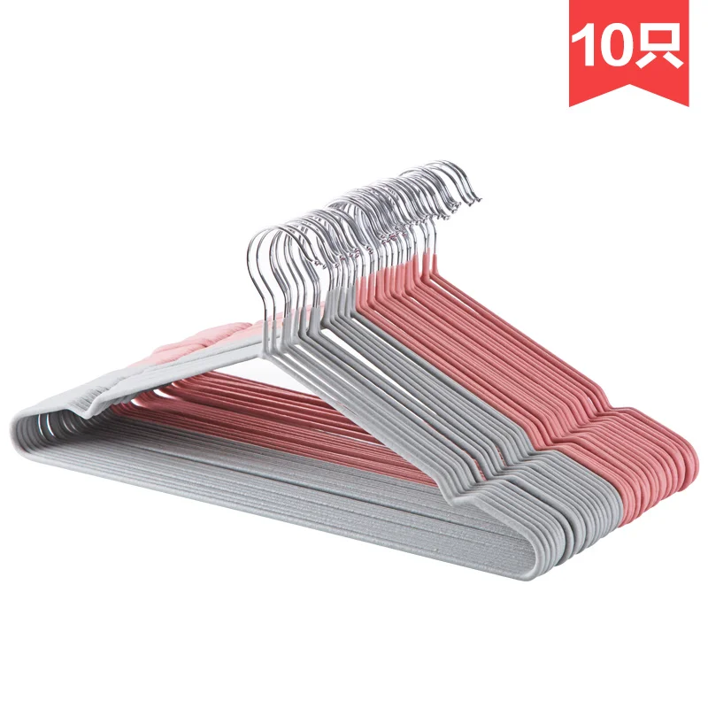 

Home anti-slip hanger clothes 10pcs hold rack clothes hange