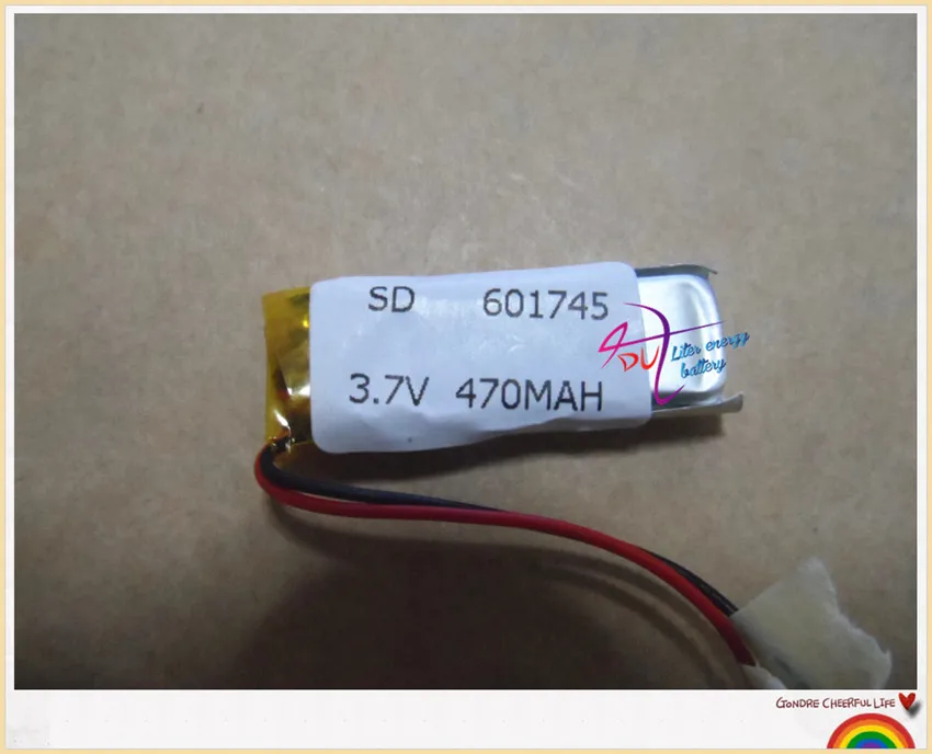 

Shelf 601745 470mah   lithium polymer battery lithium battery camera pen