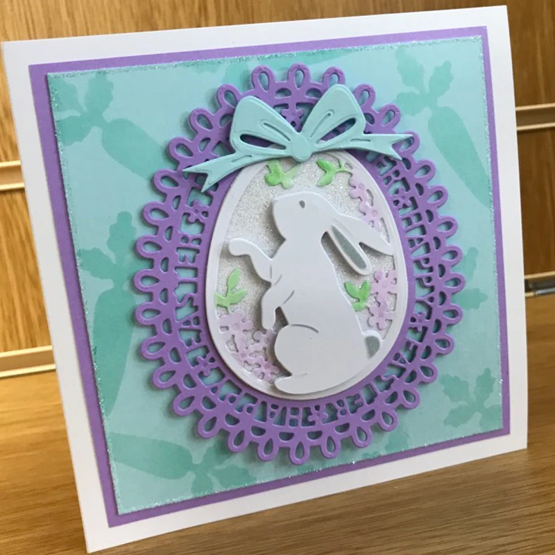 

Rabbit Animal Metal Cutting Dies Stencils for Scrapbooking Embossing Die Paper Cards Making Album Decorative New 2019