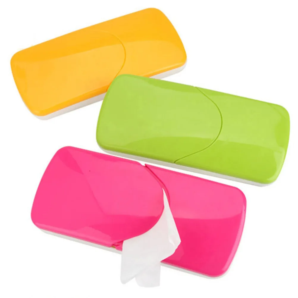 Wet Tissue Box Plastic Automatic Case Tissue Case Baby Wipes Design car